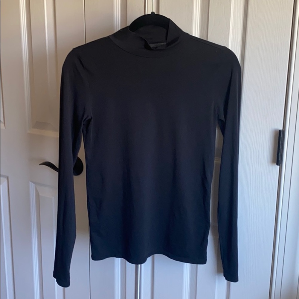 Everlane mock pima cotton mock neck - size XS